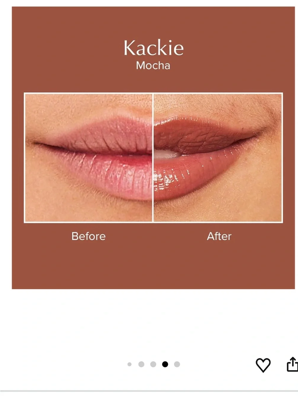 NWT Thrive Causemetics Sheer Strength Lip Plumping Peptide Gloss - Kackie